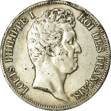 Monnaie, France, Louis-Philippe, 5 Francs, 1830, Paris, TB, Argent, Gadoury:676