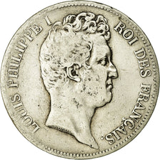 Coin, France, Louis-Philippe, 5 Francs, 1831, Lille, VF(20-25), Silver