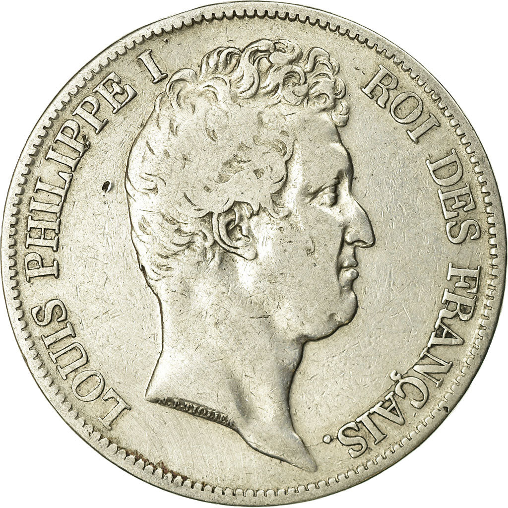 Monnaie, France, Louis-Philippe, 5 Francs, 1831, Lille, TB, Argent, Gadoury:676
