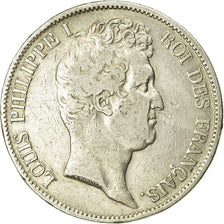 Coin, France, Louis-Philippe, 5 Francs, 1831, Lille, Tranche en relief