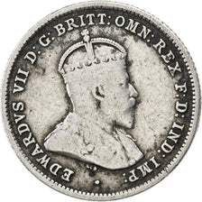 AUSTRALIA, Sixpence, 1910, London, KM #19, VF(20-25), Silver, 19.5, 2.76