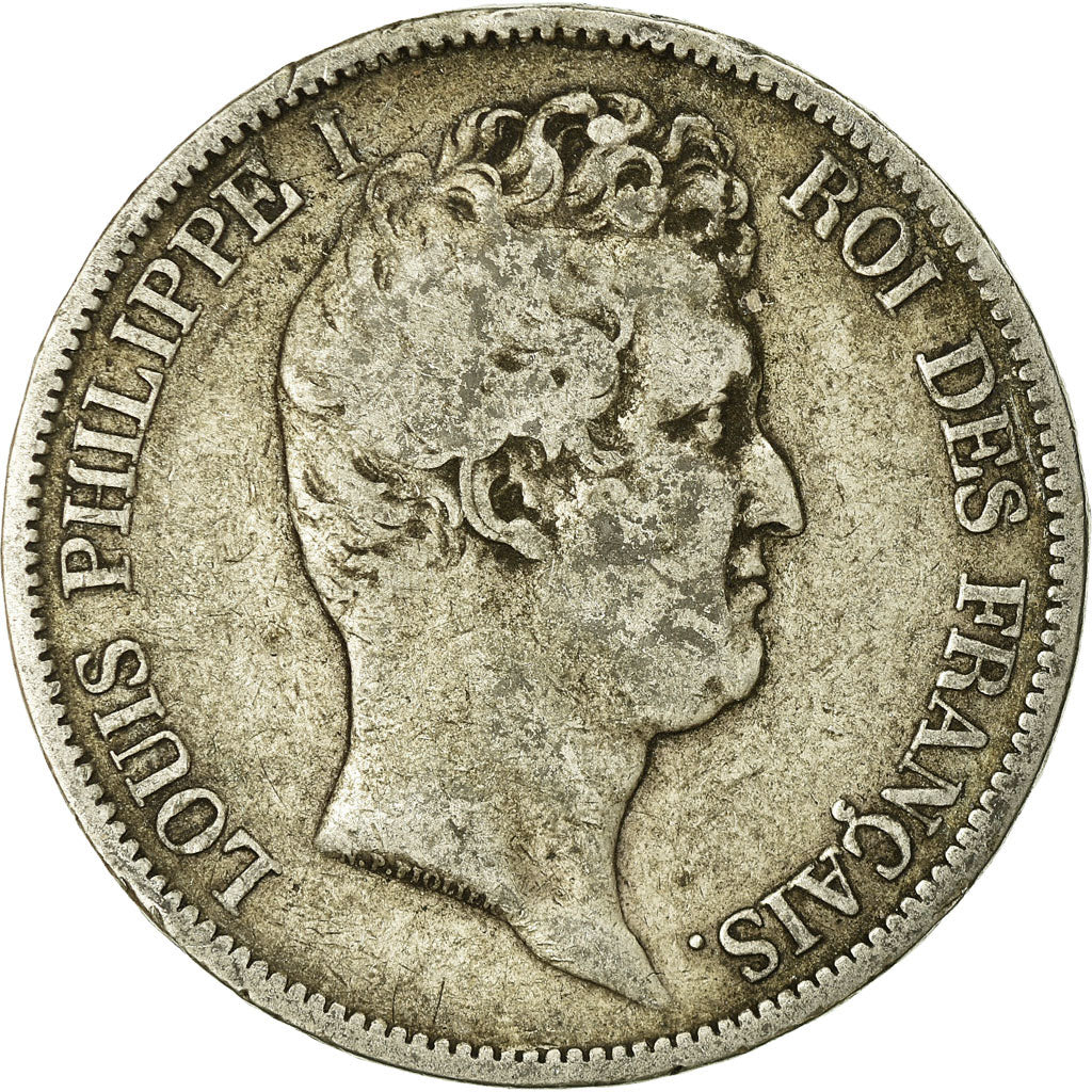 Coin, France, Louis-Philippe, 5 Francs, 1831, Paris, VF(20-25), Silver