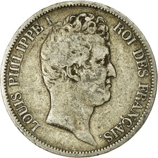 Coin, France, Louis-Philippe, 5 Francs, 1831, Paris, VF(20-25), Silver