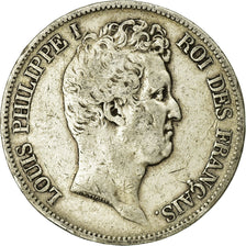 Coin, France, Louis-Philippe, 5 Francs, 1831, Paris, VF(20-25), Silver