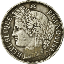 Coin, France, Cérès, 5 Francs, 1870, Paris, VF(30-35), Silver, KM:818.1