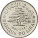 LEBANON, Livre, 1980, KM #E15, MS(65-70), Nickel, 7.95
