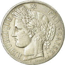 Monnaie, France, Cérès, 5 Francs, 1849, Paris, TB, Argent, Gadoury:719