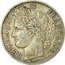 Moeda, França, Cérès, 5 Francs, 1849, Paris, VF(20-25), Prata, KM:761.1