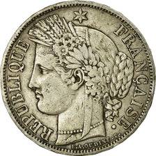 Coin, France, Cérès, 5 Francs, 1849, Paris, VF(20-25), Silver, KM:761.1