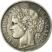Coin, France, Cérès, 5 Francs, 1849, Paris, VF(30-35), Silver, KM:761.1