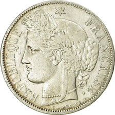 Coin, France, Cérès, 5 Francs, 1850, Paris, VF(20-25), Silver, KM:761.1
