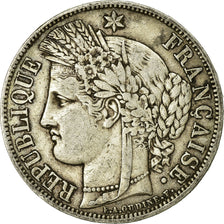 Monnaie, France, Cérès, 5 Francs, 1850, Paris, TB, Argent, KM:761.1
