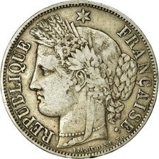 Coin, France, Cérès, 5 Francs, 1850, Paris, VF(20-25), Silver, KM:761.1