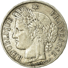 Coin, France, Cérès, 5 Francs, 1850, Paris, VF(20-25), Silver, KM:761.1