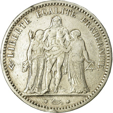 Coin, France, Hercule, 5 Francs, 1873, Bordeaux, VF(20-25), Silver, KM:820.2