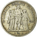 Coin, France, Hercule, 5 Francs, 1873, Bordeaux, VF(20-25), Silver, KM:820.2