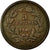 Moneta, Lussemburgo, William III, 5 Centimes, 1860, Paris, MB+, Bronzo, KM:22.2