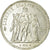 Moeda, França, Hercule, 5 Francs, 1877, Paris, VF(30-35), Prata, KM:820.1