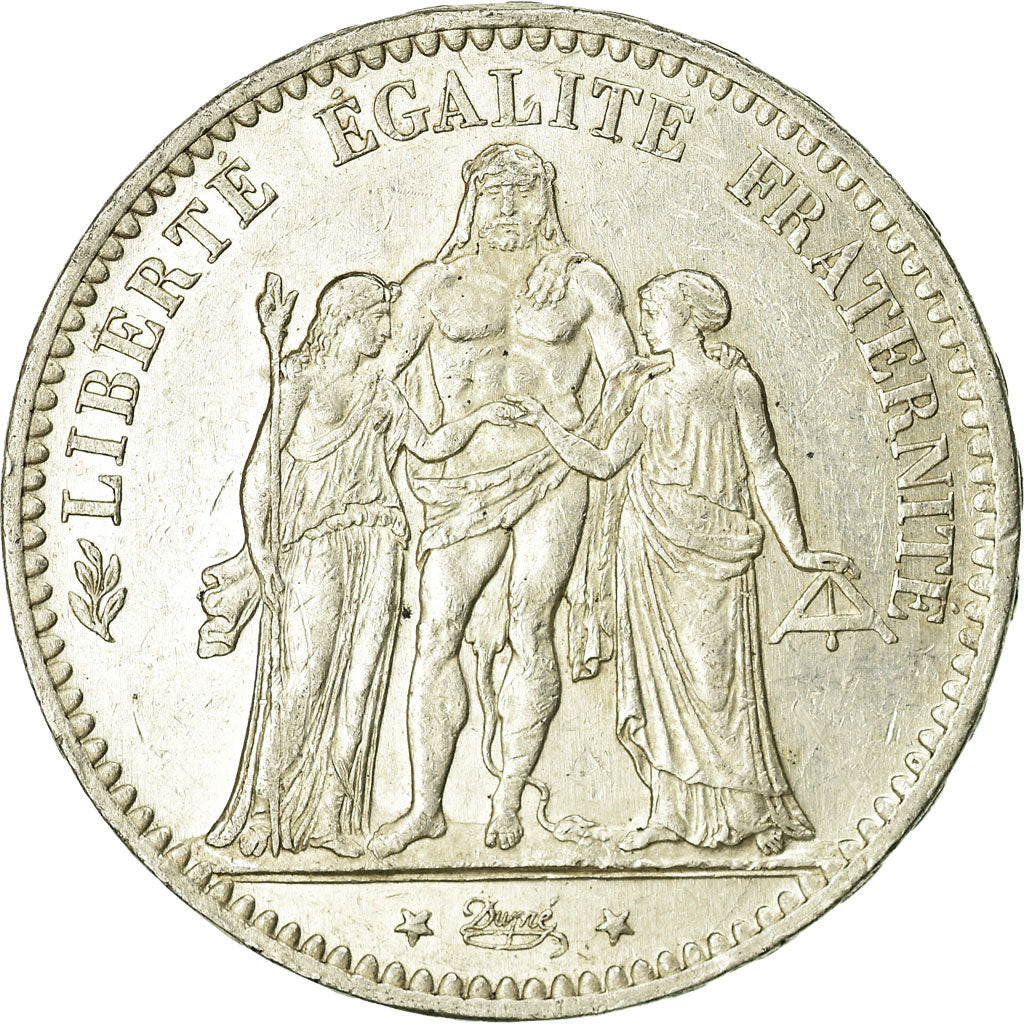 Monnaie, France, Hercule, 5 Francs, 1877, Paris, TB+, Argent, Gadoury:745a