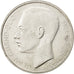 LUXEMBOURG, 100 Francs, 1964, KM #54, AU(55-58), Silver, 33.1, 17.75