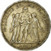 Coin, France, Hercule, 5 Francs, 1877, Paris, VF(20-25), Silver, KM:820.1