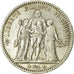 Münze, Frankreich, Hercule, 5 Francs, 1877, Bordeaux, S, Silber, KM:820.2