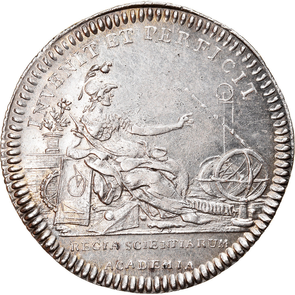 France, Jeton, Royal, Louis XVI, Académie Royale des Sciences, History, SUP
