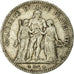 Coin, France, Hercule, 5 Francs, 1876, Bordeaux, VF(20-25), Silver, KM:820.2