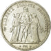Coin, France, Hercule, 5 Francs, 1876, Bordeaux, VF(20-25), Silver, KM:820.2