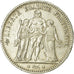 Coin, France, Hercule, 5 Francs, 1876, Bordeaux, VF(20-25), Silver, KM:820.2
