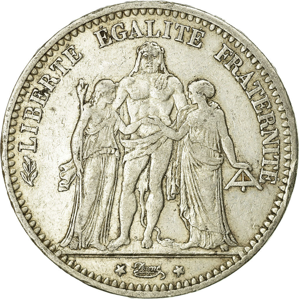 Monnaie, France, Hercule, 5 Francs, 1873, Paris, TB+, Argent, Gadoury:745a