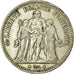 Monnaie, France, Hercule, 5 Francs, 1873, Paris, TB, Argent, Gadoury:745a