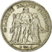 Moneta, Francja, Hercule, 5 Francs, 1873, Paris, VF(20-25), Srebro, KM:820.1