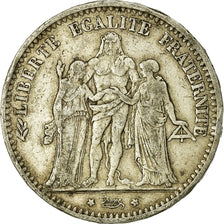 Coin, France, Hercule, 5 Francs, 1873, Paris, VF(20-25), Silver, KM:820.1