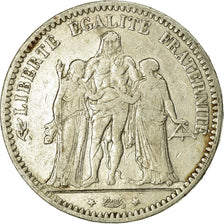 Monnaie, France, Hercule, 5 Francs, 1873, Paris, TB, Argent, Gadoury:745a