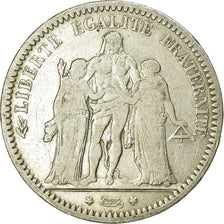 Coin, France, Hercule, 5 Francs, 1873, Paris, VF(20-25), Silver, KM:820.1