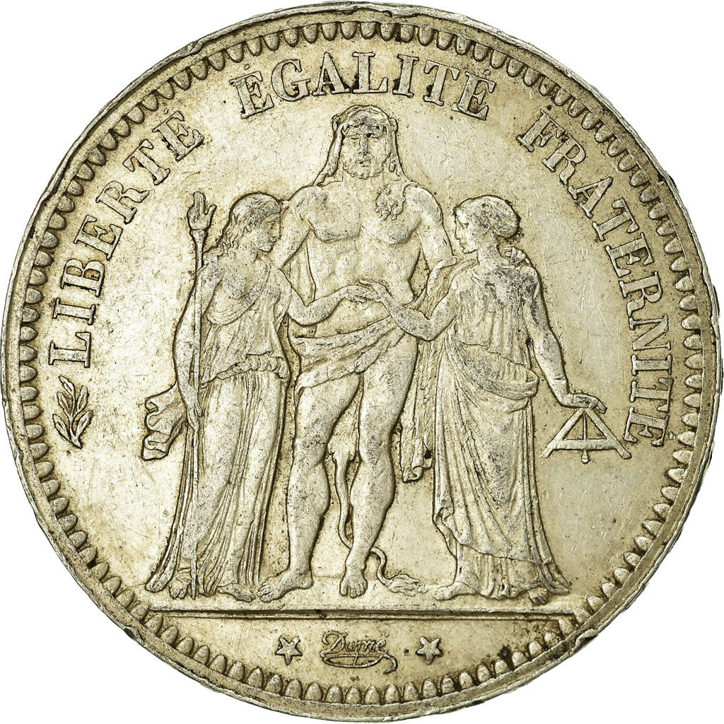 Monnaie, France, Hercule, 5 Francs, 1873, Paris, TB, Argent, Gadoury:745a