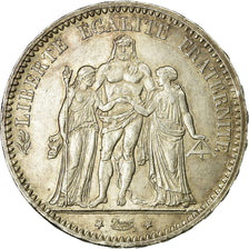 Monnaie, France, Hercule, 5 Francs, 1873, Paris, TB, Argent, Gadoury:745a