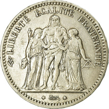 Monnaie, France, Hercule, 5 Francs, 1873, Paris, TB+, Argent, Gadoury:745a