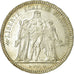 Moneta, Francia, Hercule, 5 Francs, 1873, Paris, MB+, Argento, KM:820.1