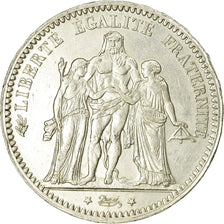 Coin, France, Hercule, 5 Francs, 1873, Paris, VF(30-35), Silver, KM:820.1