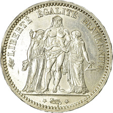 Coin, France, Hercule, 5 Francs, 1873, Paris, EF(40-45), Silver, KM:820.1