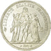 Moeda, França, Hercule, 5 Francs, 1873, Paris, EF(40-45), Prata, KM:820.1