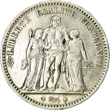 Monnaie, France, Hercule, 5 Francs, 1875, Paris, TTB, Argent, Gadoury:745a