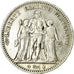 Monnaie, France, Hercule, 5 Francs, 1875, Paris, TTB, Argent, Gadoury:745a
