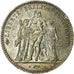 Coin, France, Hercule, 5 Francs, 1875, Paris, VF(20-25), Silver, KM:820.1