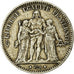 Monnaie, France, Hercule, 5 Francs, 1875, Paris, TB, Argent, Gadoury:745a