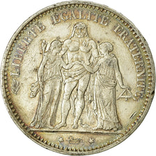 Monnaie, France, Hercule, 5 Francs, 1875, Paris, TB, Argent, Gadoury:745a