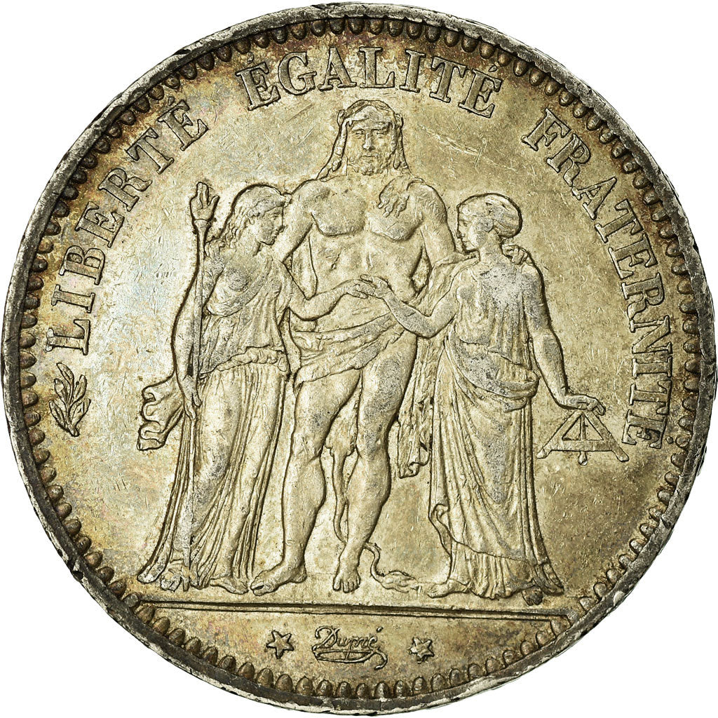 Coin, France, Hercule, 5 Francs, 1875, Paris, VF(20-25), Silver, KM:820.1