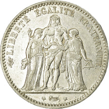 Coin, France, Hercule, 5 Francs, 1875, Paris, VF(20-25), Silver, KM:820.1